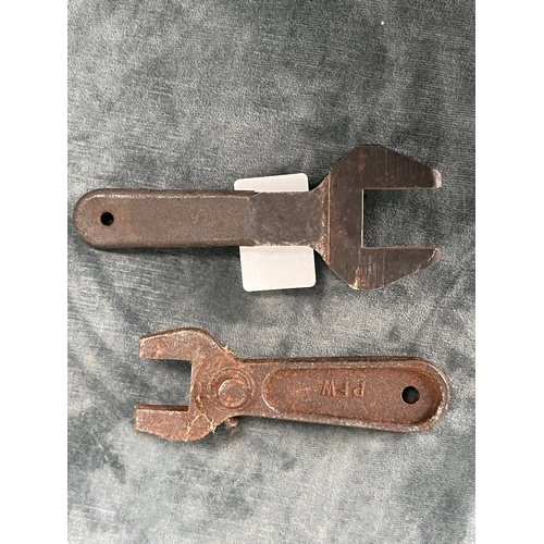 294 - 2 x spanners - door lock train