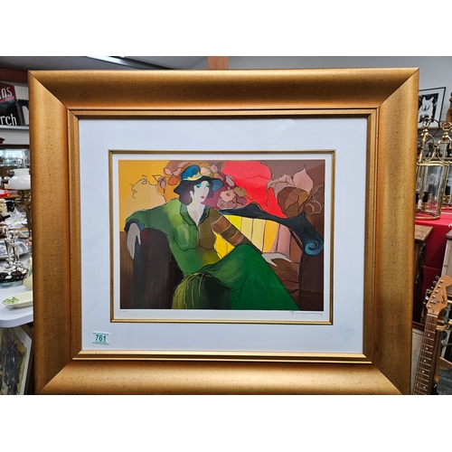 761 - Limited edition framed limited edition picture from Park West Gallery 

Titled- Nicolette

Signed - ... 