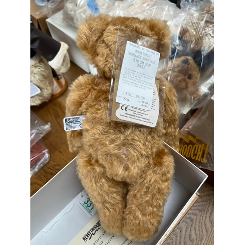 331 - Merrythought limited edition mohair bear. 

Edward - Heirloom Bear of the Year 2000