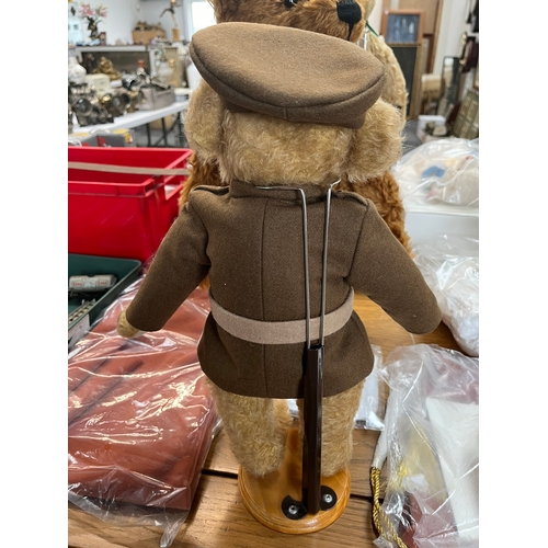 333 - Merrythought limited edition mohair bear. 

Tommy - The World War I Centenary Bear