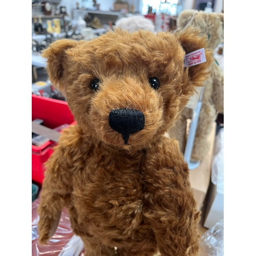 334 - Steiff large mohair bear. 

Cinnamon the £110,000 Bear. - 48cm high