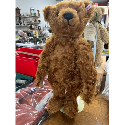 334 - Steiff large mohair bear. 

Cinnamon the £110,000 Bear. - 48cm high