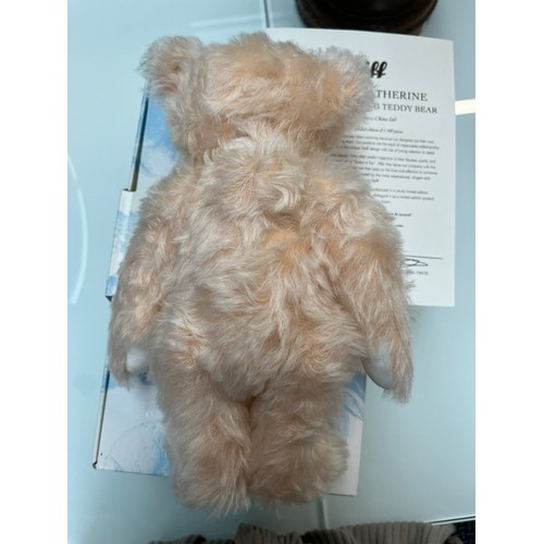 335 - Steiff mohair bear. 

William & Catherine The Royal Wedding Teddy Bear