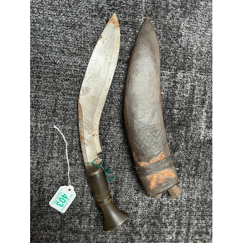 403 - Ghurka kukri knife