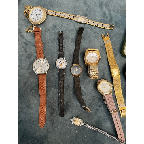 577 - Large selection of various watches including Oris, Coach, Acurist ect