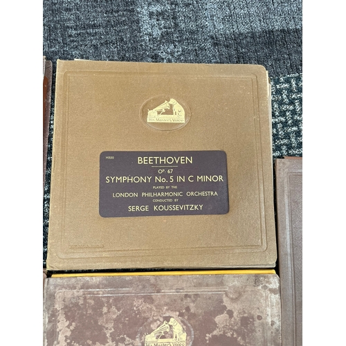 418 - Gramophone 78 records including Beethoven, Schubert, Tchaikovsky