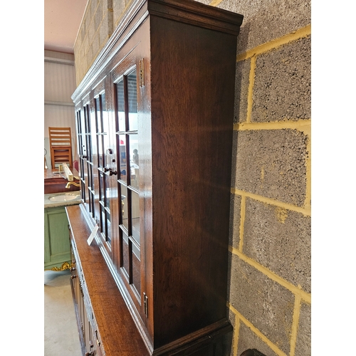 77 - Large good quality Titchmarsh and Goodwin display /book case