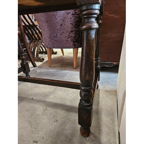 78 - Carved green man side table with drawer