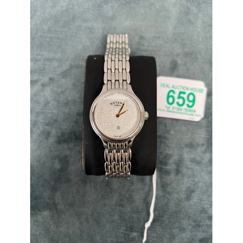 659 - Ladies Rotary fashion watch