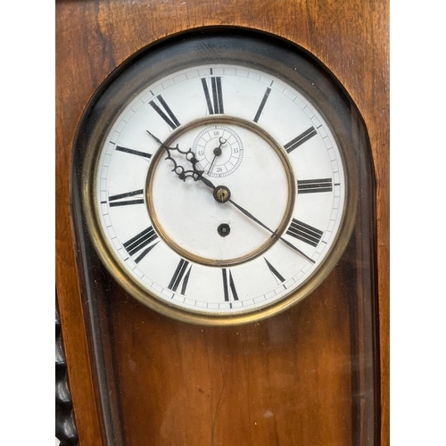 448 - Vienna regulator wall clock