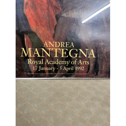 774 - Vintage museum poster - Andrea Mantegna 1992 

Internal poster measures - 51cm x 76cm