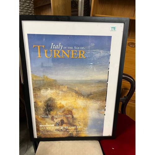 775 - Vintage museum poster - Italy in the Age of Turner 1998

Internal poster measures - 49cm x 72cm