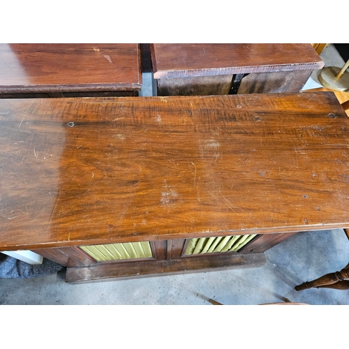 8 - Antique mahogany credenza