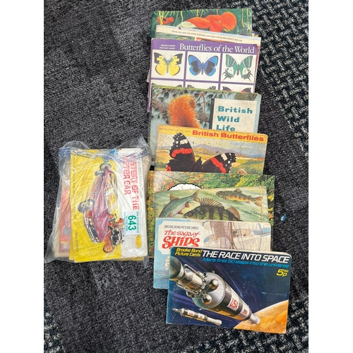 643 - Various cigarette card books