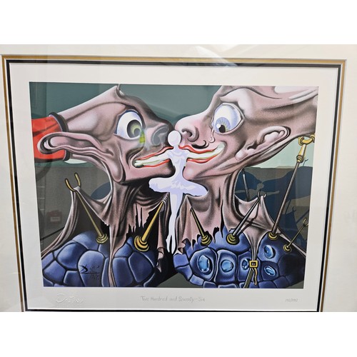 764 - Limited edition framed limited edition picture from Park West Gallery 

Walt Disney and Salvador Dal... 