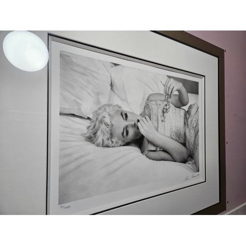 768 - EVE ARNOLD (American, 1912-2012) Marilyn Monroe giclée print, signed and numbered with certificate