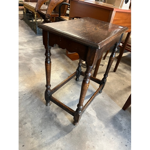 12 - Small antique side table