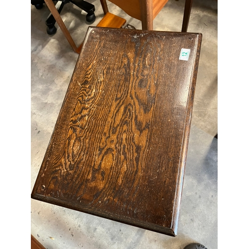 12 - Small antique side table