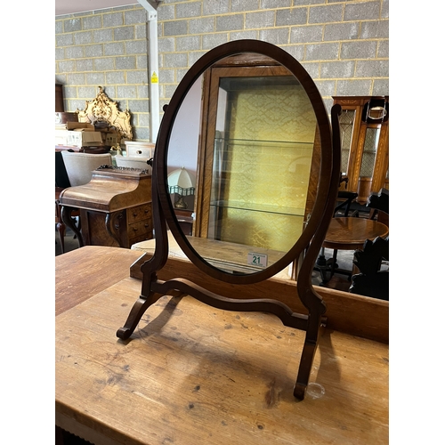 21 - Small dressing table mirror