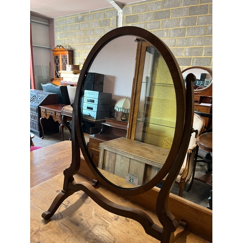 21 - Small dressing table mirror