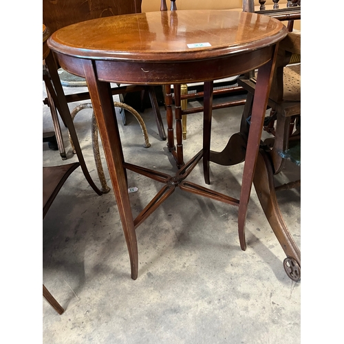 22 - Circular Edwardian side table