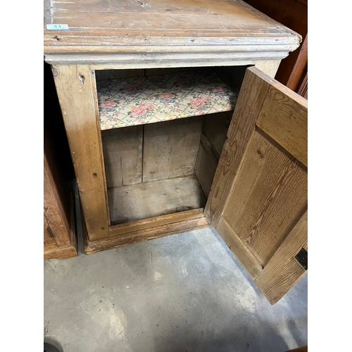 41 - Antique pine cupboard