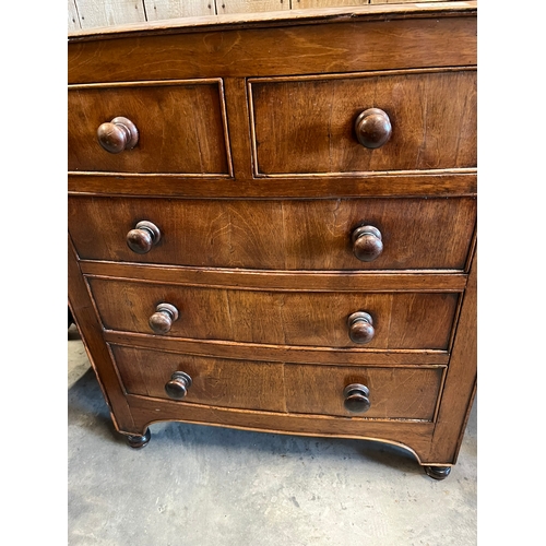 66 - Small antique mahogany drawers