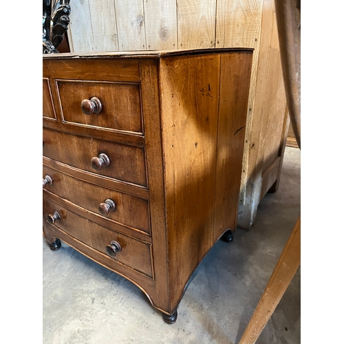 66 - Small antique mahogany drawers