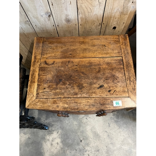 66 - Small antique mahogany drawers