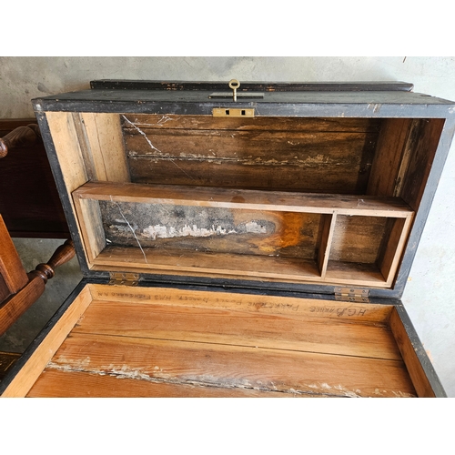 31 - Small wooden trunk/ box