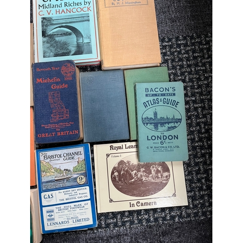 220 - Various vintage travel books