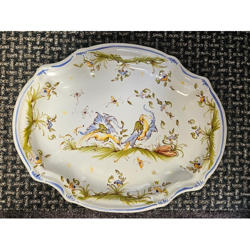 299 - 2 x Moustier style dishes