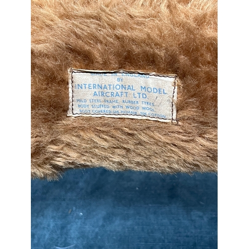 324 - Vintage Tri-Ang - International Model Aircraft Ltd push along mohair dog