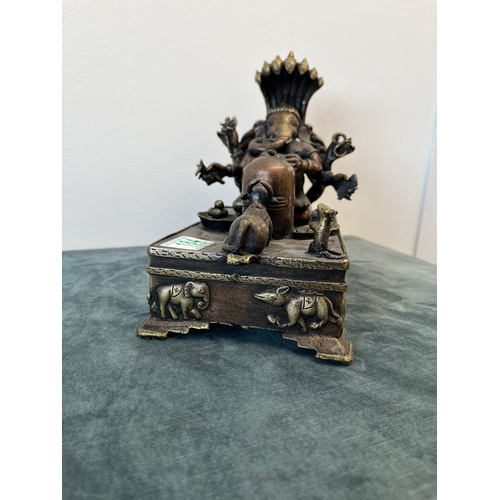 184 - Bronze Ganesh