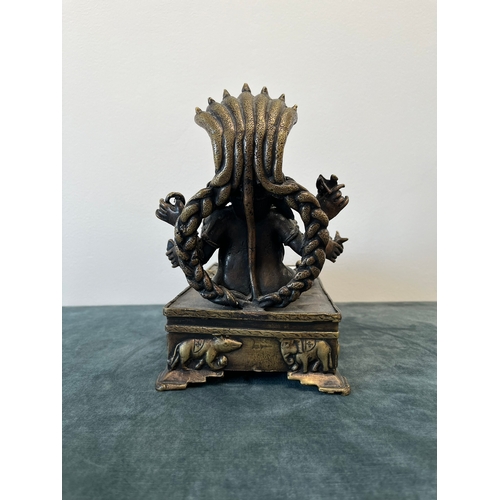 184 - Bronze Ganesh