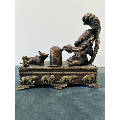 184 - Bronze Ganesh