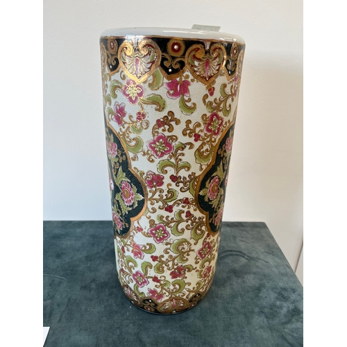 215 - Large decorated stick / umbrella stand