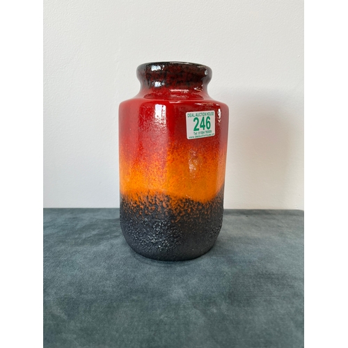 246 - West German pottery vase