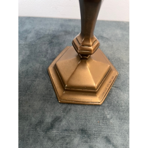 152 - Bronze Candlestick 