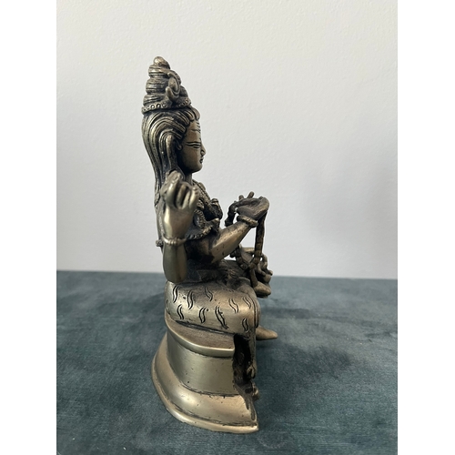 169 - Small Bronze statue of Hindu god Lord Shiva.
He is the God of destruction, Shiva is the Supreme Lord... 