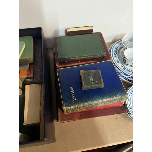 201 - Various vintage travel books + Wordsworth, Shakespeare, Byron, Tennyson.