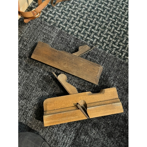 206 - Approximately 19 French wood molding planes