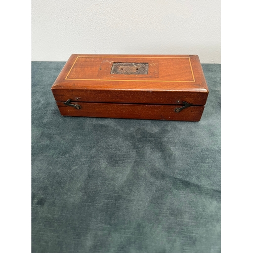 274 - L Lumley and Co set of hydro scales in a wooden box