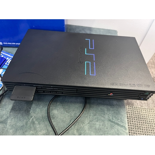 291 - Like new condition PS2 PlayStation 2 with controllers