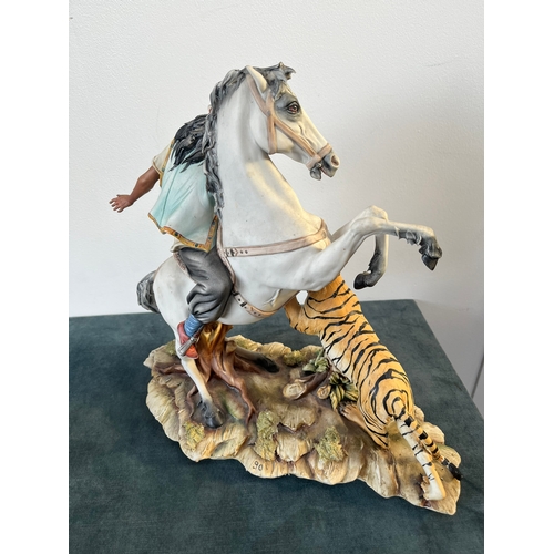 325 - Large Capodimonte Mariani - The Tiger Hunt

Horse has had broken leg and re glued