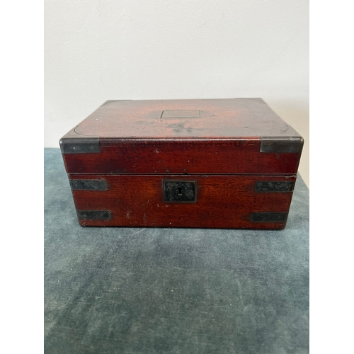 343 - Antique military style box