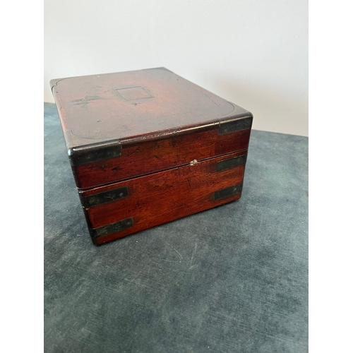 343 - Antique military style box