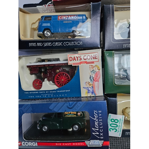 308 - Approximately 14 Lledo Days Gone model cars