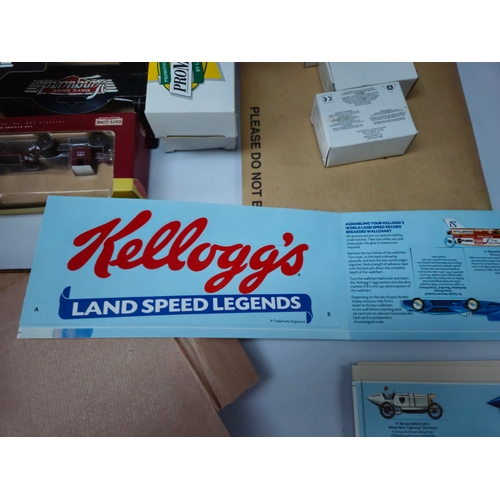 319 - Kellogg's Land Speed Lledo cars