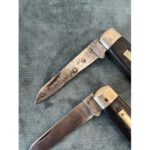 408 - 2 x Sheffield pocket knives - Venture